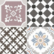 Напольная плитка Chic Helen Cold 45x45 матовая керамическая