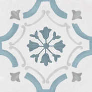 Керамогранит Sirocco Blue Ornate 22,3x22,3 Peronda матовый универсальный 3386032926