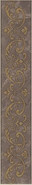 Бордюр AD/A364/15106 Орсэ 7.2x40 Kerama Marazzi матовый керамический