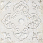Настенная плитка Aged White Ornato керамическая