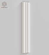 Стеновая декоративная панель LineArt ECO4741W Alpine Walls под покраску 2900х117х10 мм