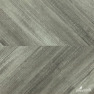 IberCork Шеврон грис 1164x194 Пробковый плавающий паркет с цифровой HD-печатью 32 класс uniclic