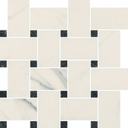 Мозаика Uniwersalna Mozaika Bianco Paradyz Pantos керамика 26.6х26.6 см гладкая, глазурованная белый 5900144098879