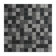 Мозаика Mix Lapis 1 керамогранит 30х30 см Appiani противоскользящая чип 25х25 мм, серый, черный XLAP701