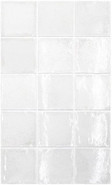 Настенная плитка Altea White 10x10 Equipe глянцевая керамическая 27599