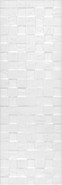 Настенная плитка 60171 Бьянка Белый Глянцевый Мозаика 20х60 Kerama Marazzi керамическая