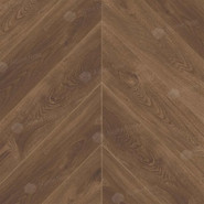 SPC ламинат Alpine Floor ECO 18-13 Дуб Коричневый Chevron 43 класс 600х127х5 мм (каменно-полимерный) с фаской