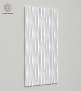 Стеновая декоративная панель Geometrium ECOGR0205W Alpine Walls под покраску 1200х600х25 мм