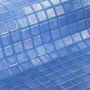 Мозаика Ezarri Ocean Safe стекло 31.3х49.5 см матовая, антислип чип 25х25 мм, синий