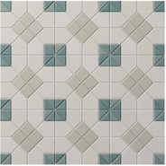 Керамогранит Tesserae Suit Marino 28x28 Wow матовый напольный 127476