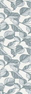 Настенная плитка RA6Y Decoro Edera Azzurro Touch Rett 30x90 Marazzi Ragno матовая керамическая УТ-00027996
