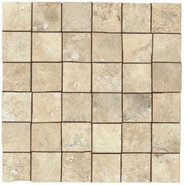 Мозаика Aix Blanc Mosaico Tumbled (A0TZ ) 30x30 Неглазурованный керамогранит