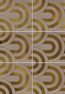 Декор Vives Hanami Takada Nuez Oro 23x33.5 керамический