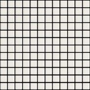 Мозаика Seta Ghiaccio керамика 30х30 см Appiani матовая чип 25х25 мм, белый SET 7001
