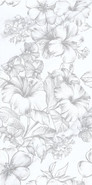 Настенная плитка Carrara Flowers 31.5x63 Azori матовая керамическая 00-00108694