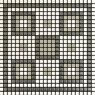 Мозаика Memoria Luce MEMOI02 керамика 30х30 см Appiani матовая чип 12х12 мм, бежевый, белый, серый