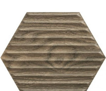 Настенная плитка Serene Brown Heksagon Struktura Paradyz Ceramika 17.1x19.8 рельефная (структурированная) керамическая 5900144052895