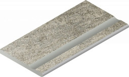 Керамогранит Нордика Сильвер Бортик 30x60 с Выемкой Закругленный Italon x2 матовый 620090001060