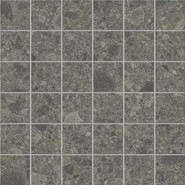 Мозаика Boost Mix Smoke Mosaico Matt (A83H) 30х30 керамогранит матовая чип 48х48 мм, серый