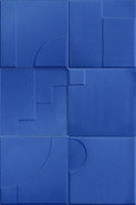 Декор Casbah Decor Mix Indigo 12.5x12.5 Wow Casbah матовый керамический 129491