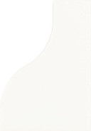 Настенная плитка Curve White Matt Equipe 8.3x12 матовая керамическая 28856