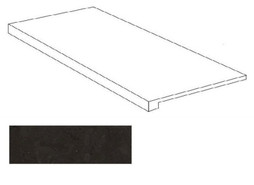 Ступень фронтальная Acha Scalino Sagomato Graphite Nat. 33х60 керамогранит