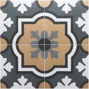 Декор Rivoli Monaco Gris 20x20 Equipe керамогранит матовый 30732