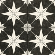 Керамогранит Star Black Pre. 45x45 Kerlife-Navarti матовый напольная плитка