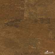 IberCork Марбелья Маррон 600x300 Пробковые настенные покрытия в пластинах EasyCork клеевое соединение