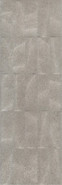 Настенная плитка 12152R Безана Серый Структура Обрезной 25х75 Kerama Marazzi матовая, керамическая