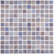 Мозаика Atlantis Purple стекло 31.5х31.5 см Bonaparte глянцевая чип 24х24 мм, фиолетовый