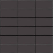 Мозаика Seta Cacao керамика 30х30 см Appiani матовая чип 50х100 мм, коричневый SET 2005