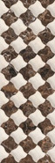 Декор Click Ceramica Clasic Decor Dark - 250х750 мм - глянцевая керамический