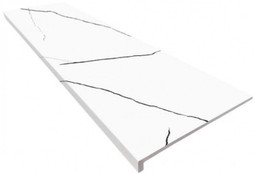 Ступень фронтальная Peld.Recto Bianco C-1 120x33x3 матовая керамогранит