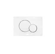 Кнопка смыва Staro белая глянцевая для инсталляции белый пластик С0005341