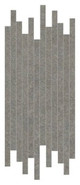 Мозаика Boost Mineral Smoke Brick 30x60 керамогранит матовая, серый AIG2