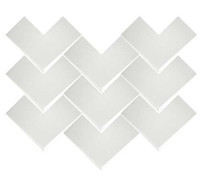 Настенная плитка Elle White Matt (118212) 20х20 Wow матовая керамическая