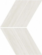 Декор Marvel Bianco Dolomite Chevron Lappato керамогранит