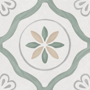 Керамогранит Sirocco Green Petals/22,3/9 22,3x22,3 Peronda матовый универсальный 3386036157