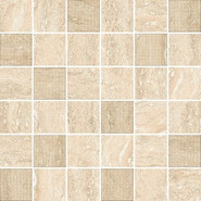 Мозаика Ascoli Beige Mosaic керамика 30x30 см матовая, бежевый