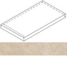 Ступень угловая Магнезио X2 33x60 Лев/Magnesio X2 Scal.33x60 Ang.SX керамогранит