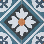 Плитка универсальная MIX Art Decor DC33 20x20 DeShun Ceramics матовая керамическая