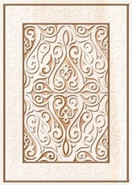 Декор Эллада D 25х35 Axima глянцевый керамический СК000030495