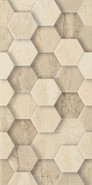 Декор Sunlight Stone Beige Dekor Geometryk 30х60 глянцевый керамический
