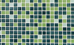 Мозаика Verde - часть 7 2.5x2.5 стекло 31.3х49.5