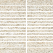 Мозаика Italon Magma Ice Mosaico Strip керамогранит 30х30 см матовая бежевый 610110001362