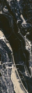 Настенная плитка Levanto Nero Eletto Ceramica 24.2x70 глянцевая керамическая