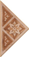 Вставка Triangulo Cotto Natural керамогранит