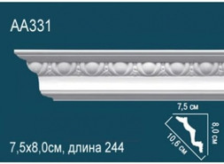 Перфект Карниз потолочный с рисунком AA331