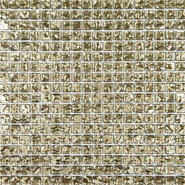 Мозаика Imagine Lab HT170-15 (gold) стекло 30х30 см глянцевая чип 15х15 мм, золотой-oro-gold